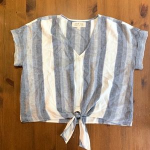 Cloth & Stone Striped Top